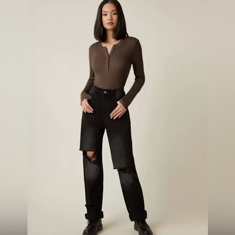 Rib Knit Tee